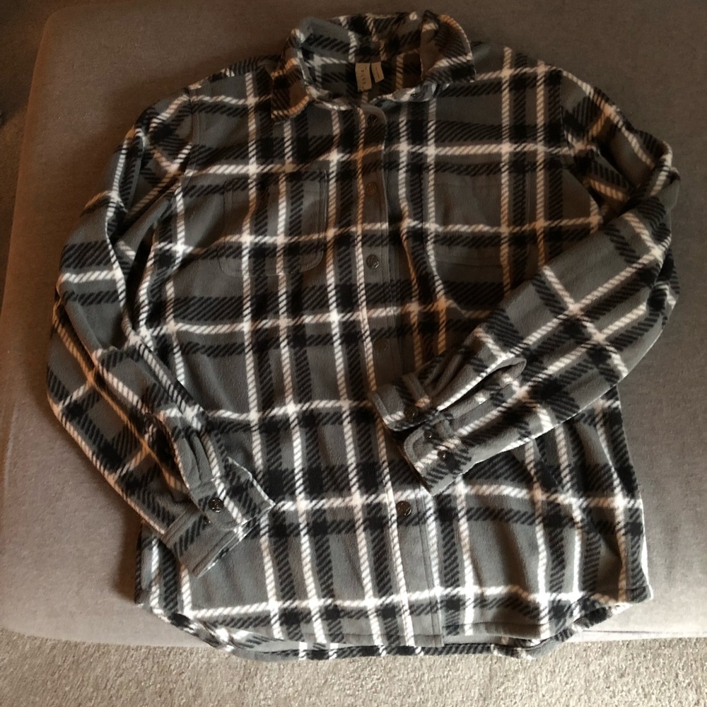 Cozy snap button flannel